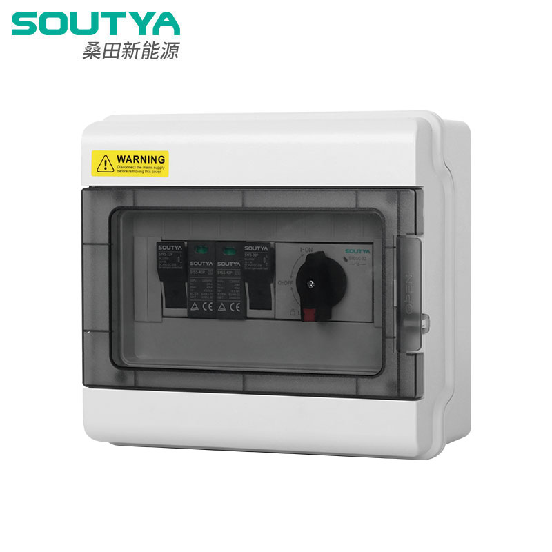 1000V DC Combiner Box 1 қорапшасында 1 Out Isolator түрінде